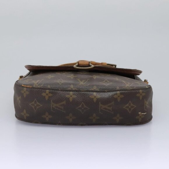 LOUIS VUITTON Monogram Saint Cloud GM Shoulder Bag M51242 LV Auth 120031 - Picture 6 of 16